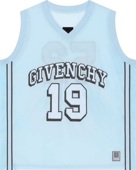 givenchy basketball jersey|Givenchy Light Blue '1952' Basketball Jersey .